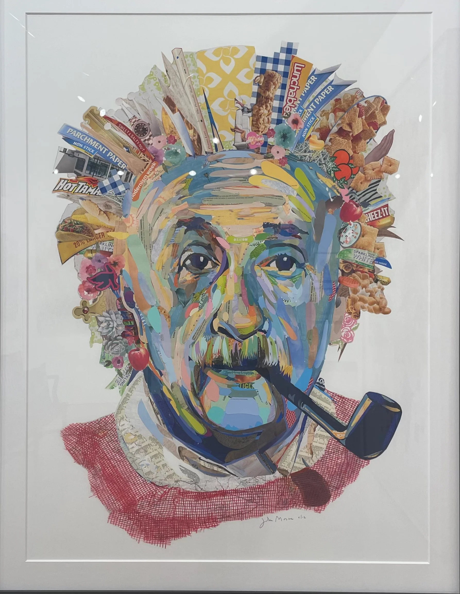 Albert Einstein (Theory) 4/12 - Framed - Image 2