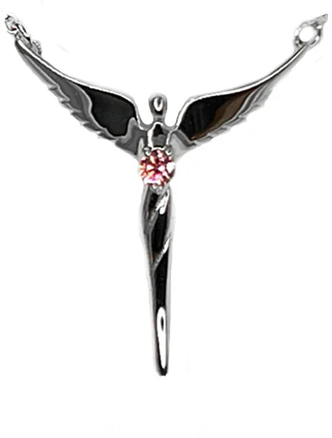 Angel Swarovski Rose Gemstone