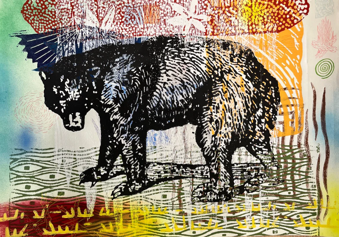 Bear - Framed