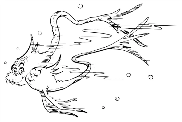 Cuddle Fish - Framed #618