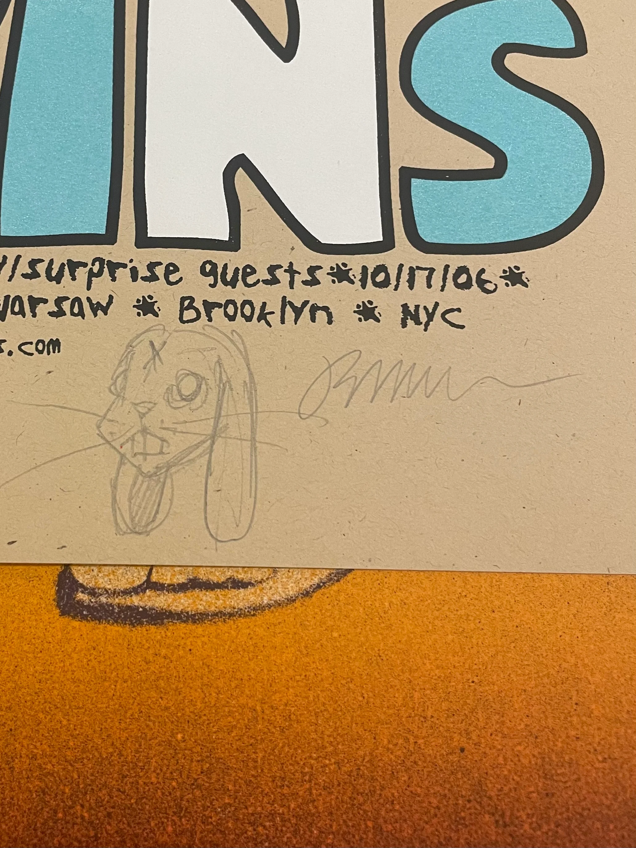 MELVINS - New York 10.07.06 with Remarque - Image 2
