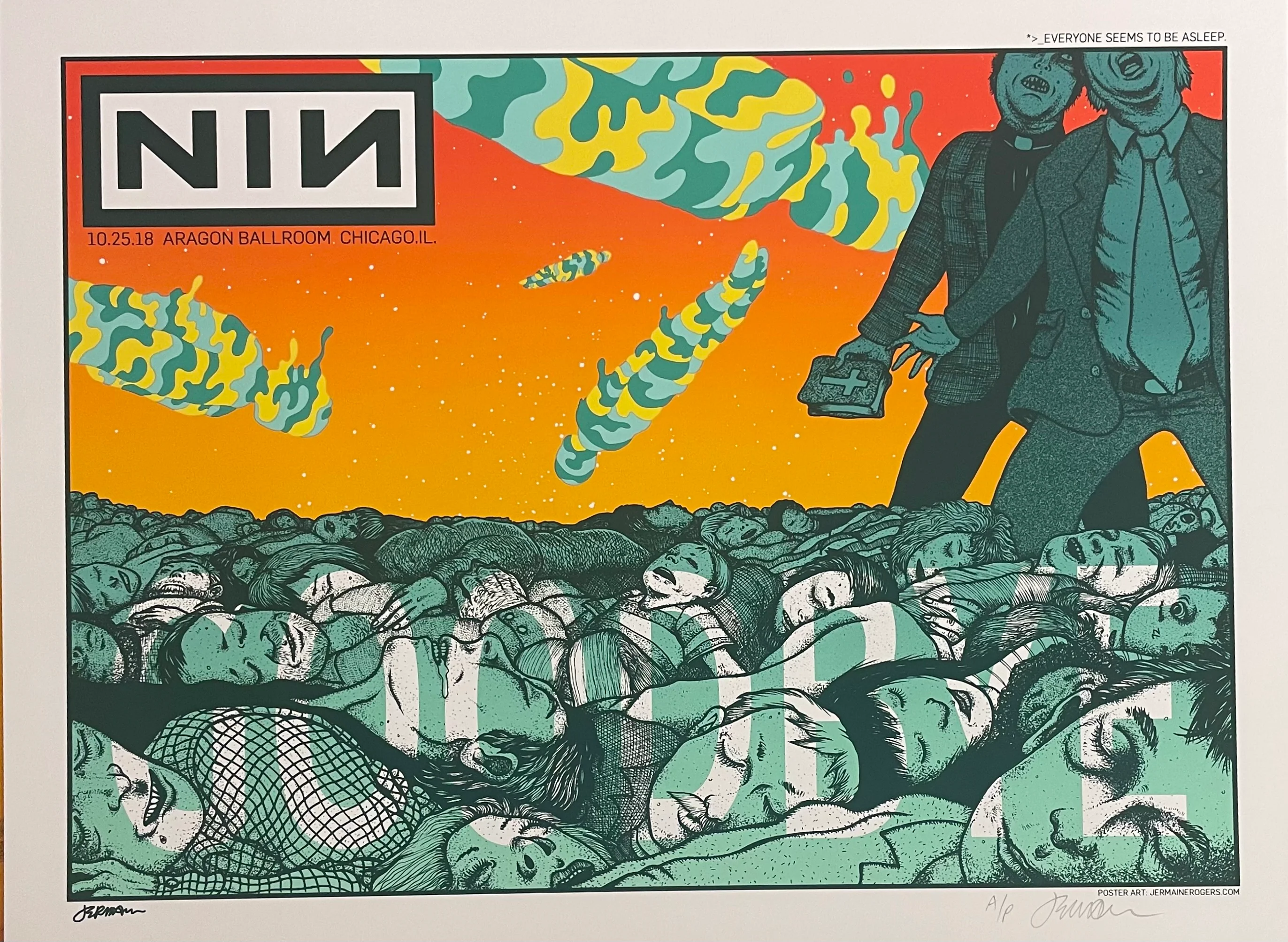 NIN - Chicago, IL 10.25.18 A/P