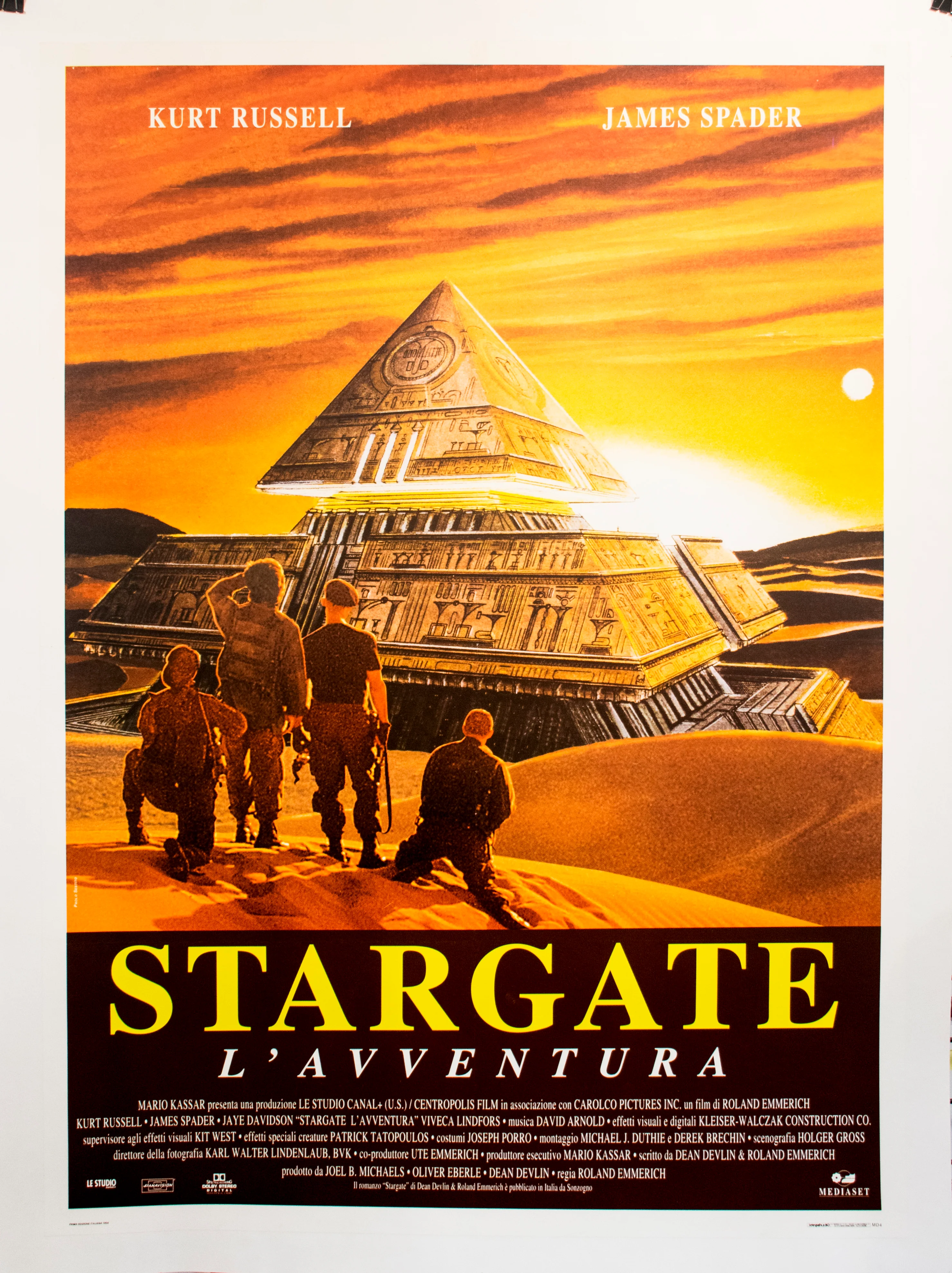 Stargate Linen Backed Poster