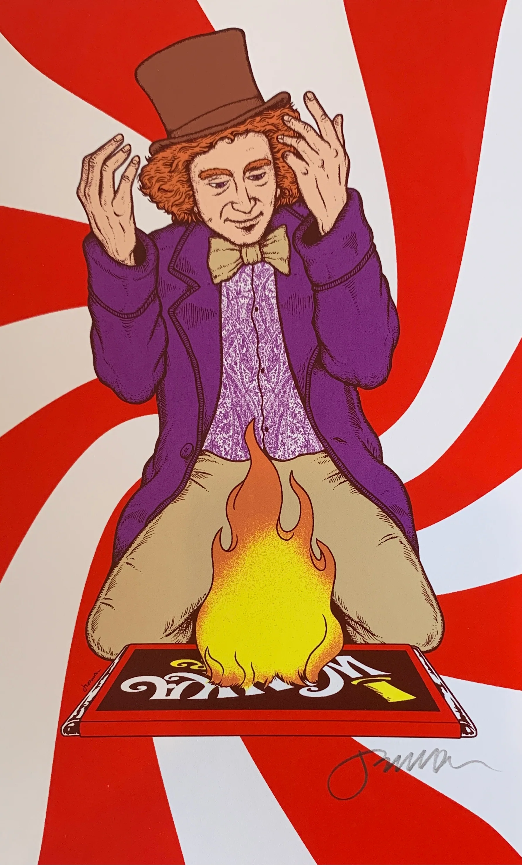 Willy Wonka Experience  - White Stock